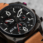 Avi-8 Hawker Hunter Retrograde Chronograph Quartz // AV-4052-02