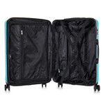 InUSA Elysian Lightweight Hardside Spinner 20" Carry-on (Black)