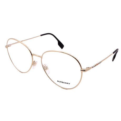 Burberry // Unisex BE1366 1109 Optical Frames // Light Gold
