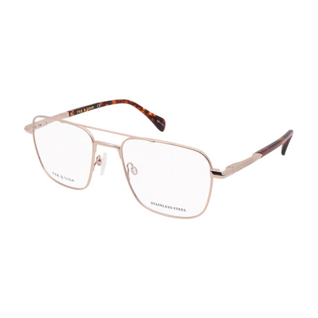 Rag & Bone // Men's RNB7034 03YG Aviator Optical Frames // Light Gold