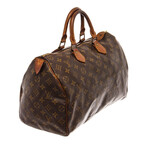 Louis Vuitton // Canvas Speedy 35 Satchel Bag
