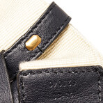 Gucci // Anchor Buckle Striped Belt