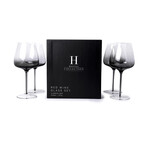 Smoke Stem Red Wine Glasses