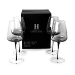 Smoke Stem White Wine Glasses