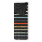 Puffer Blanket: Pinstripes Multi