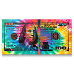 Tie Dye Money (20"W x 10"H)