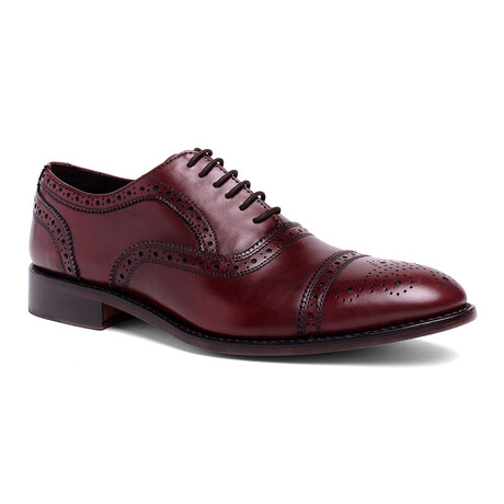 Ford Quarter Brogue Oxford // Oxblood (US: 7)