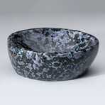 Genuine Polished Indigo Gabbro Bowl // 4lb