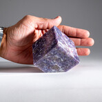 Genuine Polished Lepidolite Cube // 1 lb