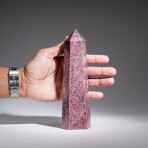 Genuine Polished Rhodonite Point // 2 lb