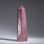 Genuine Polished Rhodonite Point // 2 lb