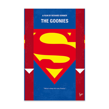 The Goonies // Minimal Movie Poster Print // Acrylic Glass by ChungKong