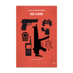 Die Hard // Minimal Movie Poster Print // Acrylic Glass by ChungKong