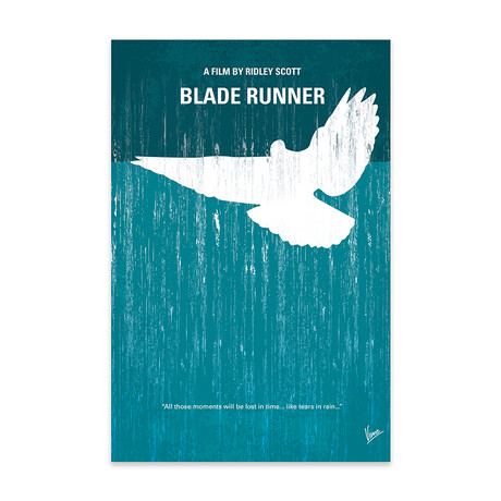 Blade Runner // Minimal Movie Poster Print // Acrylic Glass by ChungKong