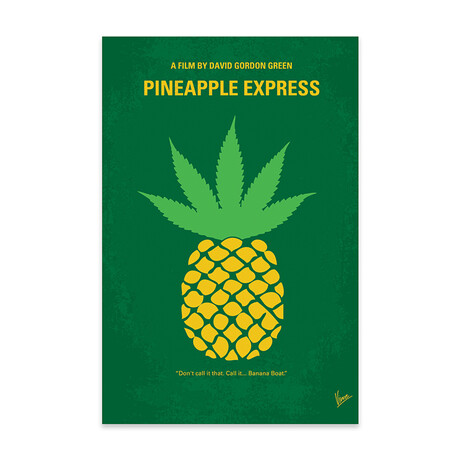 Pineapple Express // Minimal Movie Poster Print // Acrylic Glass by ChungKong