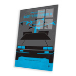 Back To The Future II // Minimal Movie Poster Print // Acrylic Glass by ChungKong