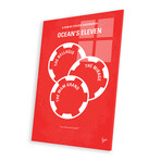 Ocean's Eleven // Minimal Movie Poster Print // Acrylic Glass by ChungKong
