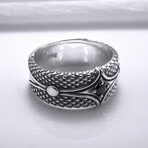 Sterling Silver Band Ring // Silver (9.5)