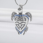 Sterling Silver Turtle Minimalistic Pendant // Silver (9)