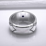 Sterling Silver Band Ring // Silver (9.5)