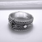 Sterling Silver Band Ring // Silver (9.5)