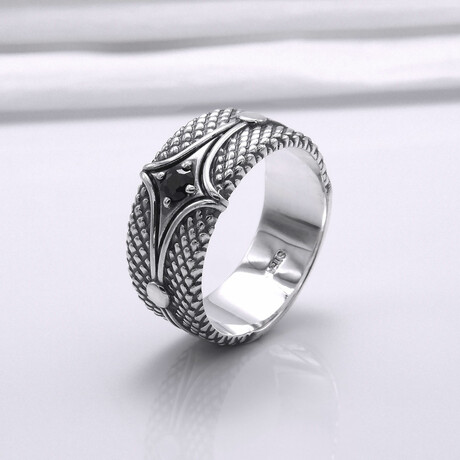 Sterling Silver Band Ring // Silver (6)