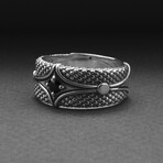 Sterling Silver Band Ring // Silver (9.5)