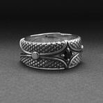 Sterling Silver Band Ring // Silver (9.5)