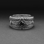 Sterling Silver Band Ring // Silver (9.5)
