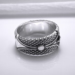 Sterling Silver Band Ring // Silver (9.5)