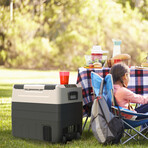 Dual Zone Portable Fridge With Freezer // App Control