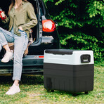 Dual Zone Portable Fridge With Freezer // App Control