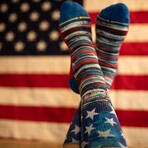 Team USA Socks // Art by Scotty Greathouse // Large