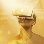 CEEK Virtual Reality Headset // Gold