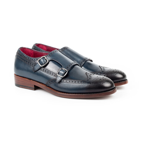 Mercedario Dress Shoe // Navy (Euro: 39)