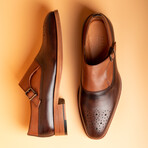 Kangto Dress Shoe // Brown (Euro: 39)