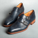 Trisul Dress Shoe // Navy (Euro: 40)