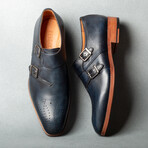 Trisul Dress Shoe // Navy (Euro: 39)