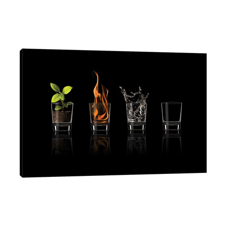 Elements... by Jose María Frutos (12"H x 18"W x 1.5"D)