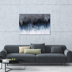 Silver Spark by Nikki Chauhan (12"H x 18"W x 1.5"D)