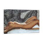 Adam And Eve by Omar Ortiz (12"H x 18"W x 1.5"D)