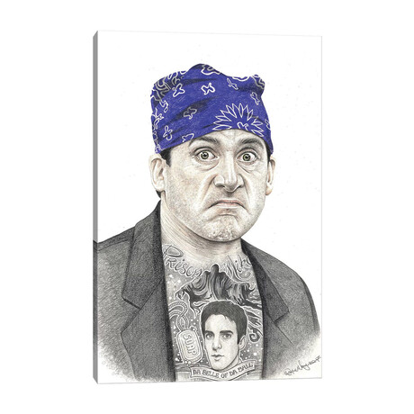 Prison Mike by Inked Ikons (18"H x 12"W x 1.5"D)