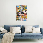 Basquiat World by PinkPankPunk (18"H x 12"W x 1.5"D)