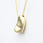 Tiffany & Co. // 18k Yellow Gold Elsa Peretti Full Heart Necklace // 15.94" // Store Display