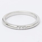 Tiffany & Co. // Platinum Classic Band Ring With Diamond // Ring Size: 5.5 // Store Display