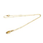 Cartier // 18k Rose Gold Logo Diamond Necklace // 14.96"-16.14" // Store Display