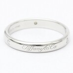 Tiffany & Co. // Platinum + Diamond Ring // Ring Size: 6.5-7 // Store Display