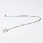 Cartier // 18k White Gold Love Necklace // 17.32" // Store Display