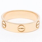 Cartier // 18k Rose Gold Love Ring // Ring Size: 8.25 // Store Display