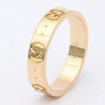 Gucci // 18k Rose Gold Icon Ring // Ring Size: 5.5 // Store Display